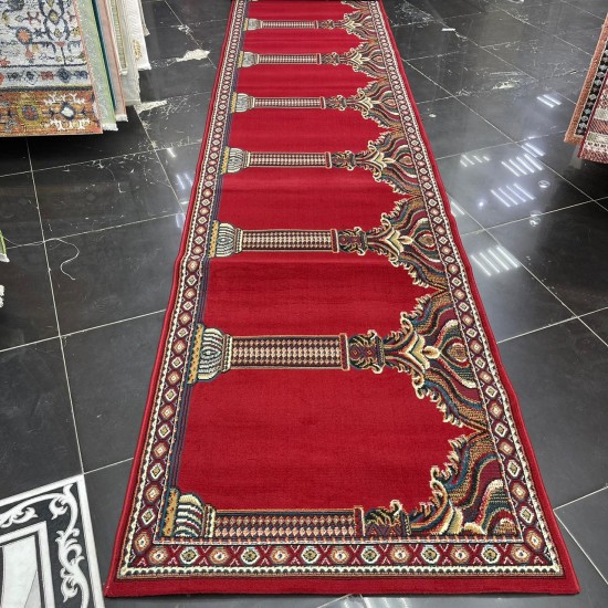 National Mihrab prayer rug SC116 rede size 120*950 cm