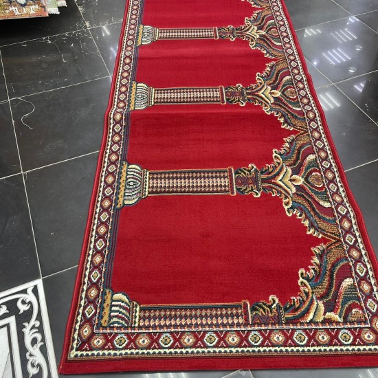 National Mihrab prayer rug SC116 rede size 120*470 cm