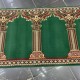 National Mihrab prayer rug SC116 green size 120*470 cm