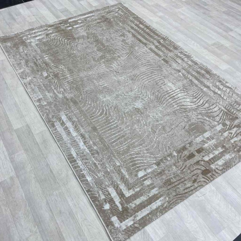 Turkish Vista Carpet 8204A Cream Size 120*170