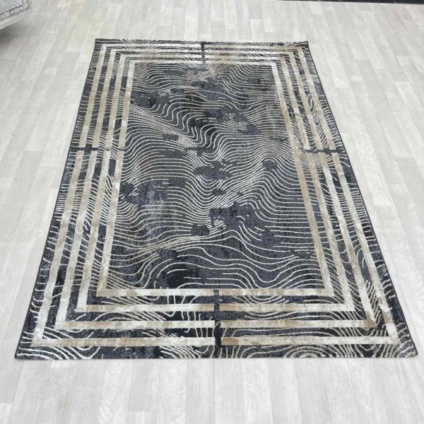 Turkish Vista Carpet 8204A black size 150*230