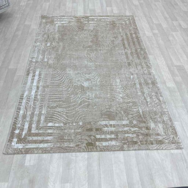 Turkish Vista Carpet 8204A Cream Size 120*170
