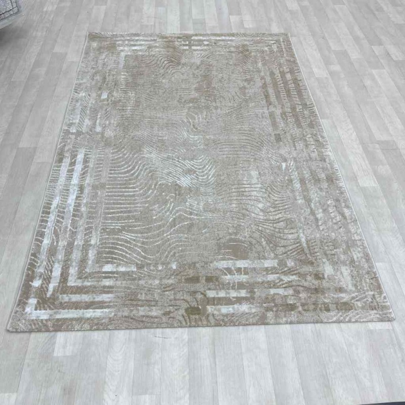 Turkish Vista Carpet 8204A Cream Size 120*170