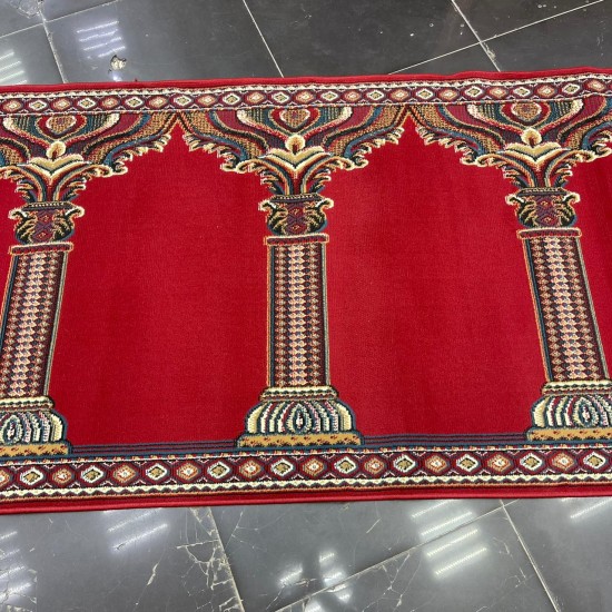 National Mihrab prayer rug SC116 rede size 120*950 cm