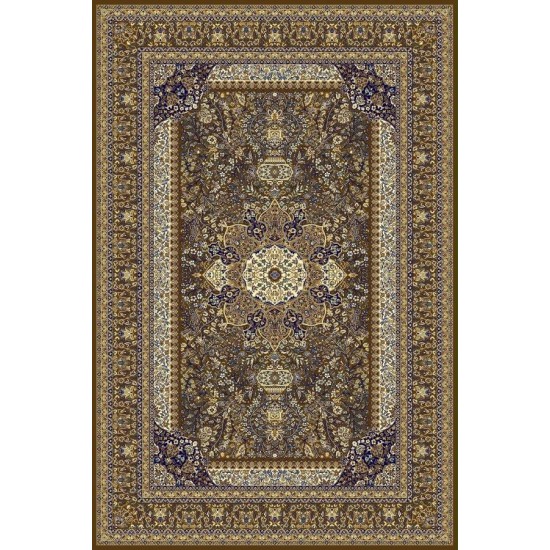 Turkish carpets original diamond 0005 brown