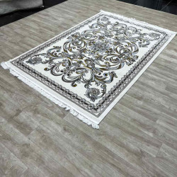 سجاد تركي نقشه فرنسي 100 ازرق مقاس 400*500