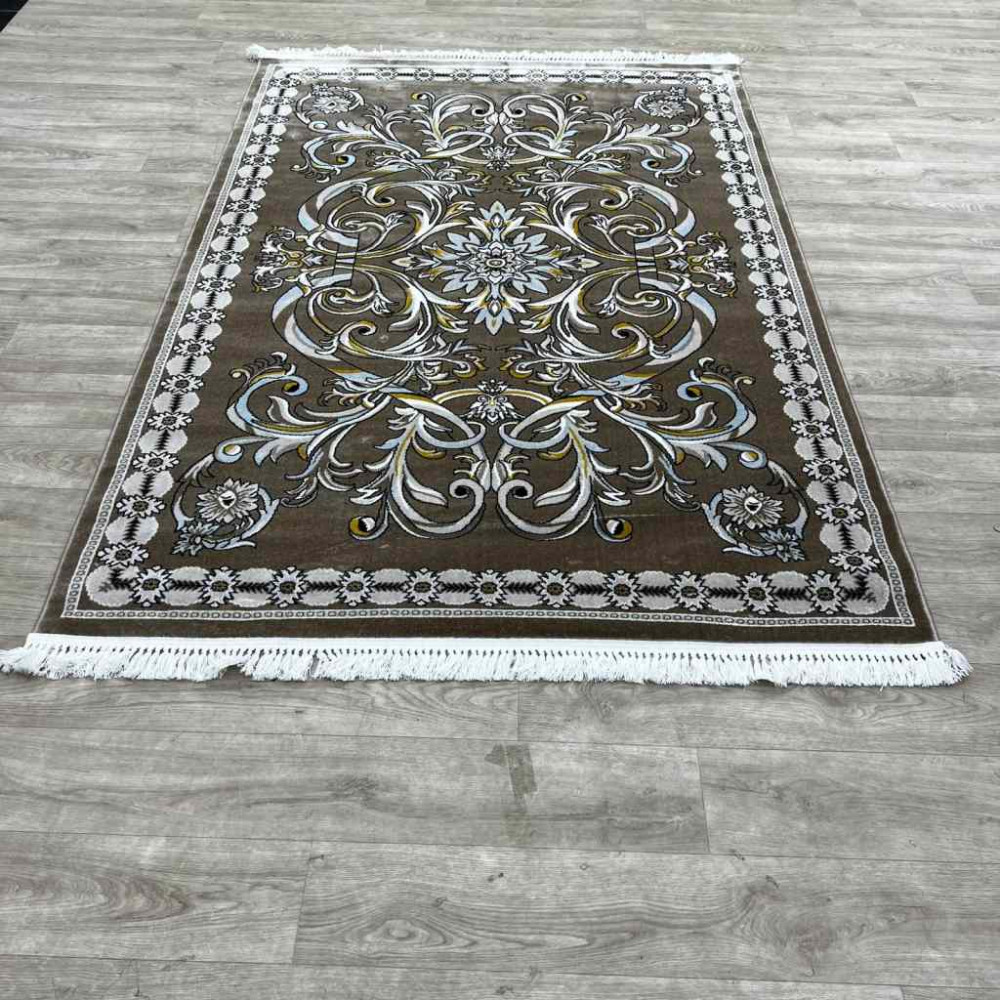 سجاد تركي نقشه فرنسي 100 بني مقاس 400*500 سجاد تركي نقشه فرنسي 100 بني مقاس 400*500