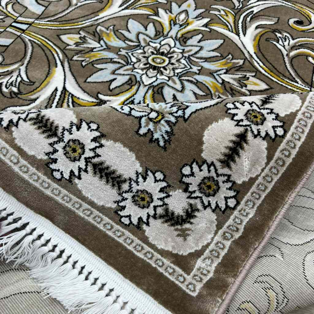 سجاد تركي نقشه فرنسي 100 بني مقاس 400*500 سجاد تركي نقشه فرنسي 100 بني مقاس 400*500