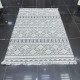 Turkish Majestic burlap carpet 09086 gray size 300*400