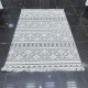 Turkish Majestic burlap carpet 09086 gray size 100*300