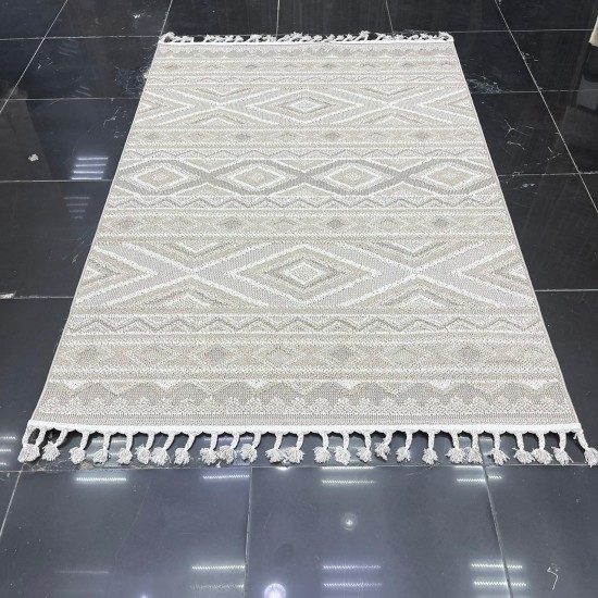Turkish Agos burlap carpet 62509 beige size 250*350