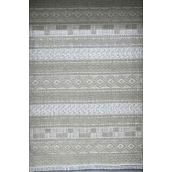 سجاد خيش ماجستيك تركي 08642B بيج غامق مقاس 80*150