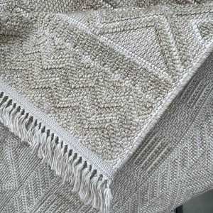 سجاد خيش ماجستيك تركي 08642B بيج غامق مقاس 250*350