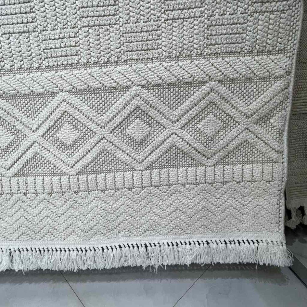 سجاد خيش ماجستيك تركي 08642B ايفوري مقاس 300*400