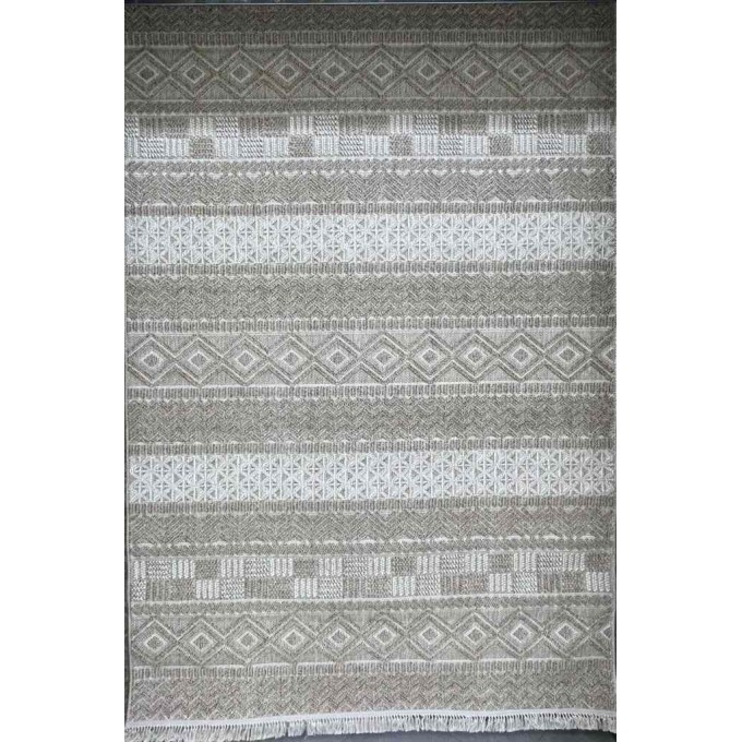 سجاد خيش ماجستيك تركي 08642B كوفي بيج فاتح مقاس 250*350