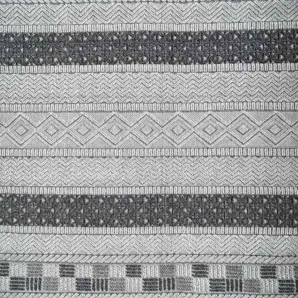 Majestic Turkish Burlap Rug 08642B gray Size 200*300