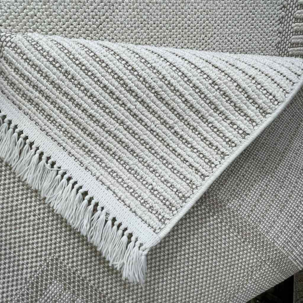 سجاد خيش ماجستيك تركي 08655B ايفوري مقاس 50*80