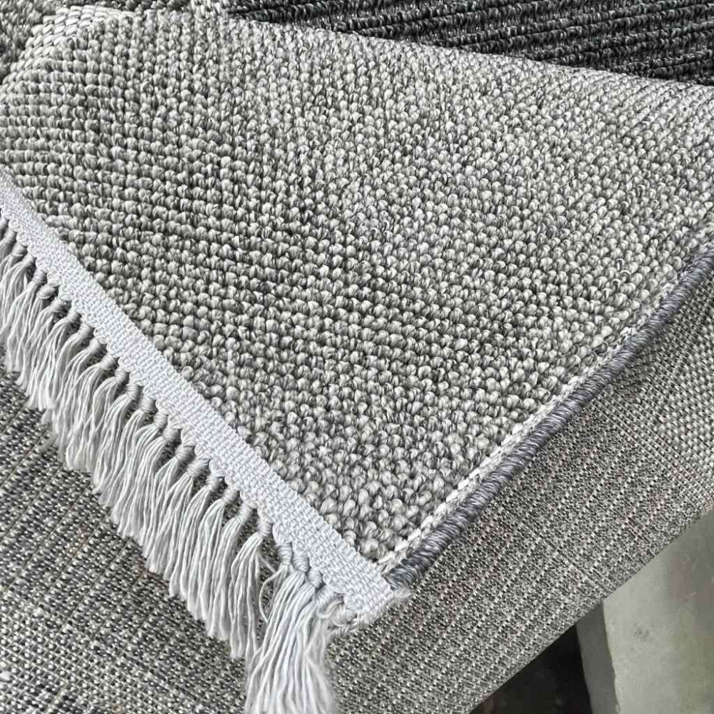 سجاد خيش ماجستيك تركي 08655B رصاصي مقاس 300*400