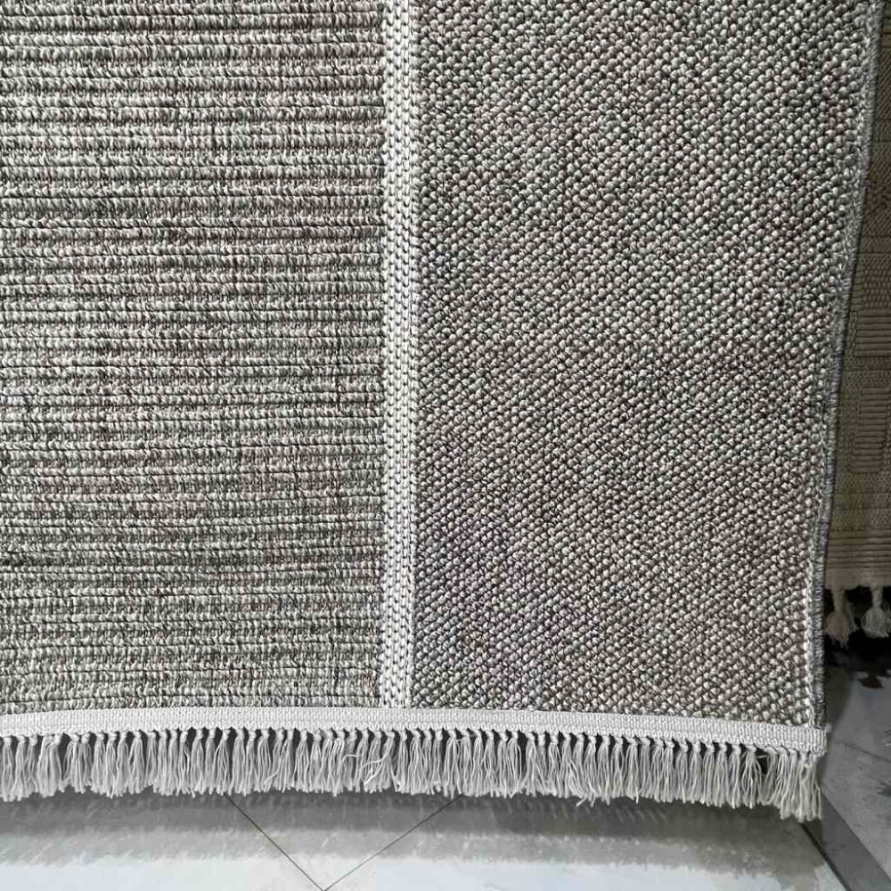 سجاد خيش ماجستيك تركي 08655B رصاصي مقاس 300*400