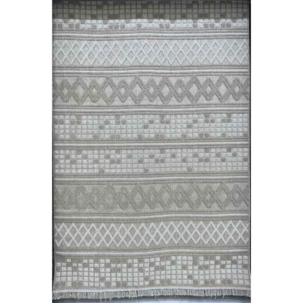 سجاد خيش ماجستيك تركي 08656B بيج غامق مقاس 300*400