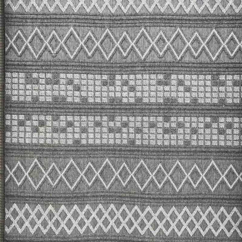 Majestic Turkish Burlap Rug 08656B gray Size 50*80