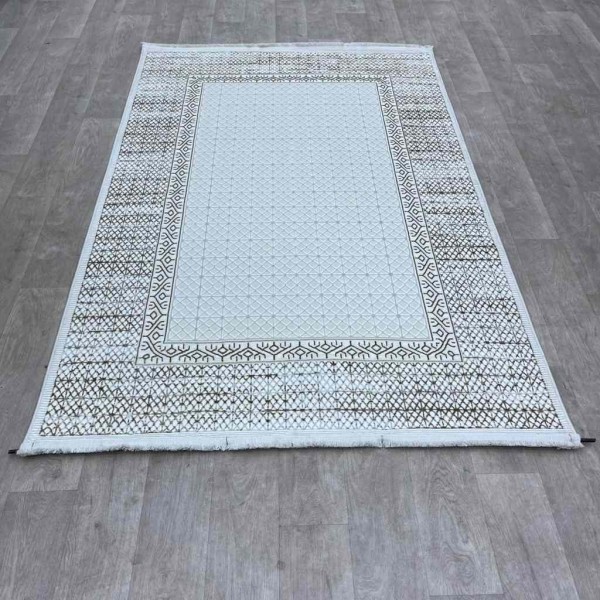 Turkish carpet Rana Turkish 1102A cream beige size 100*200