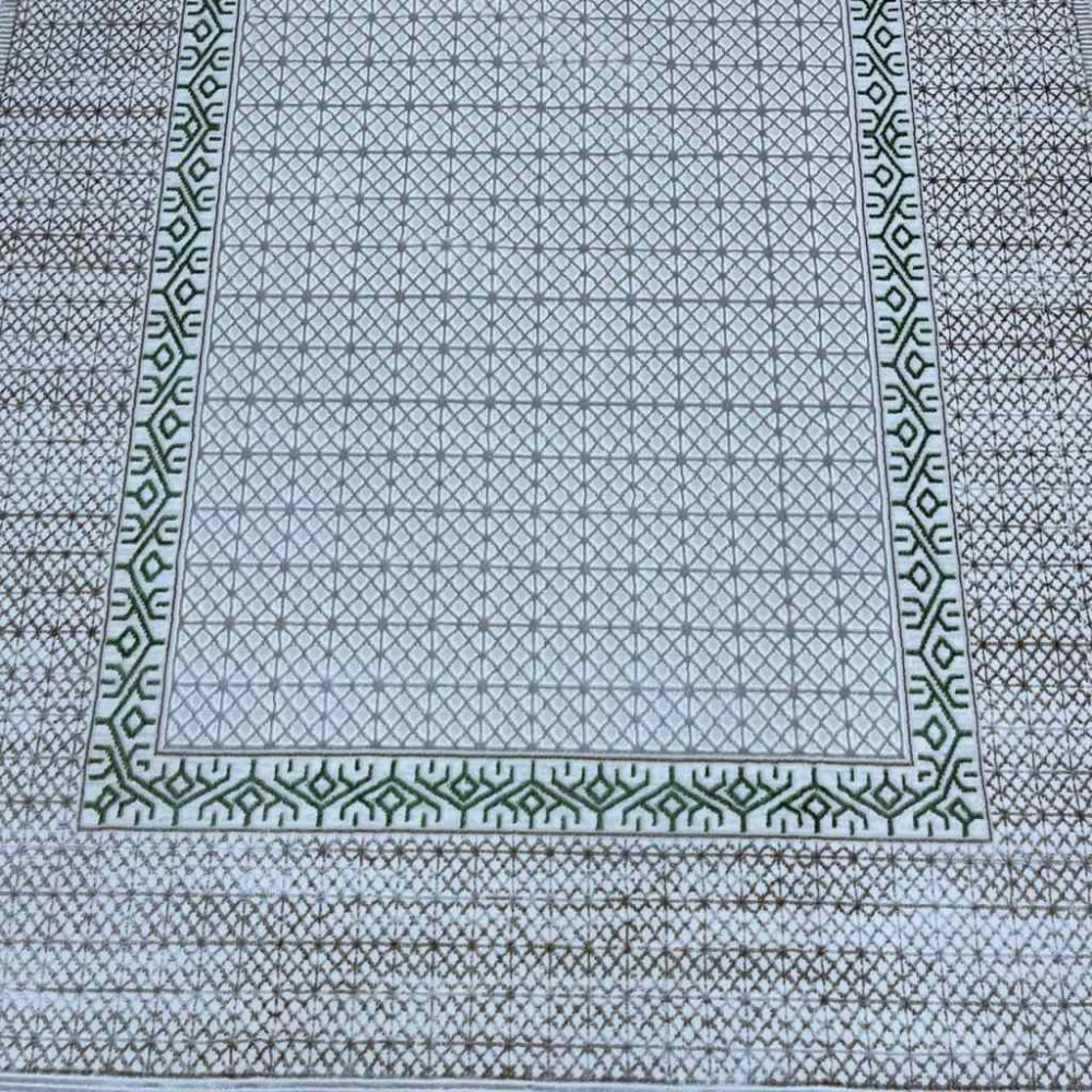 سجاد تركي رانا تركي 1102A كريم اخضر مقاس 200*300 سجاد تركي رانا تركي 1102A كريم اخضر مقاس 200*300