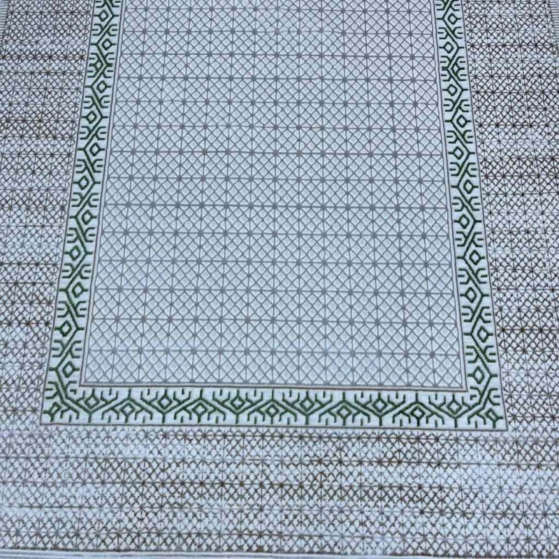 Turkish carpet Rana Turkish 1102A cream green size 200*300