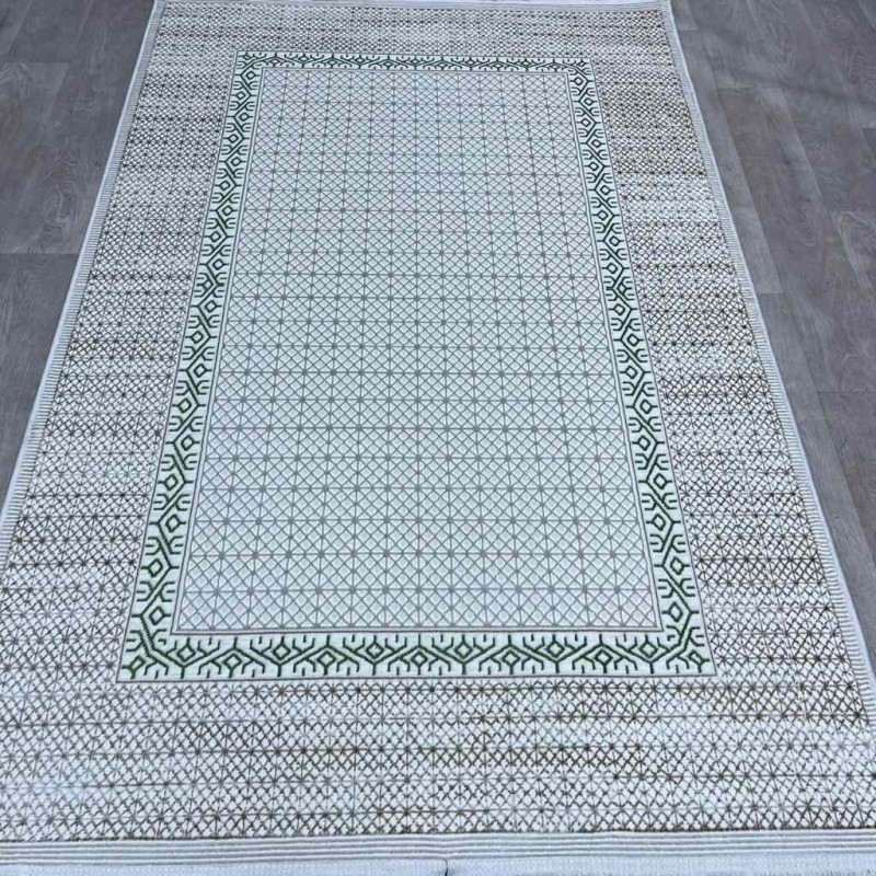 Turkish carpet Rana Turkish 1102A cream green size 200*300