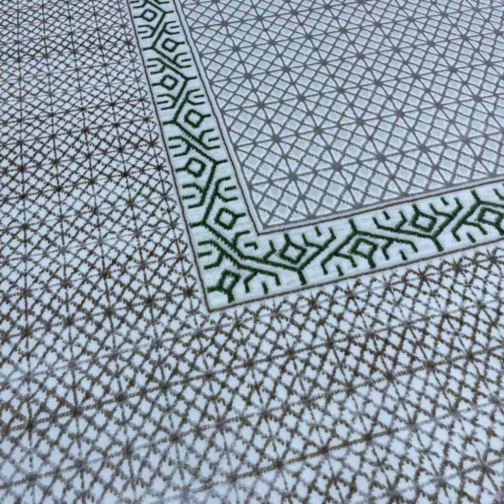 سجاد تركي رانا تركي 1102A كريم اخضر مقاس 200*300 سجاد تركي رانا تركي 1102A كريم اخضر مقاس 200*300