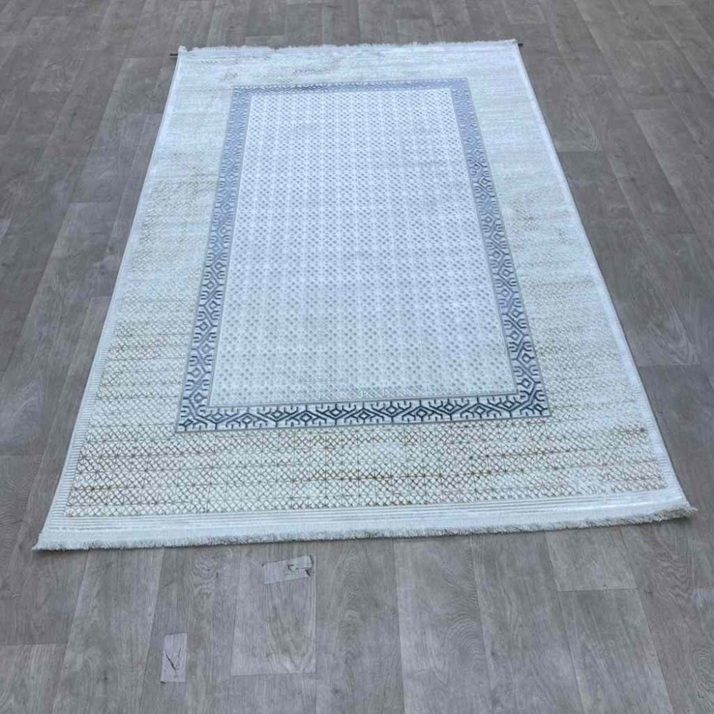 سجاد تركي رانا تركي 1102A كريم رصاصي مقاس 200*300 سجاد تركي رانا تركي 1102A كريم رصاصي مقاس 200*300