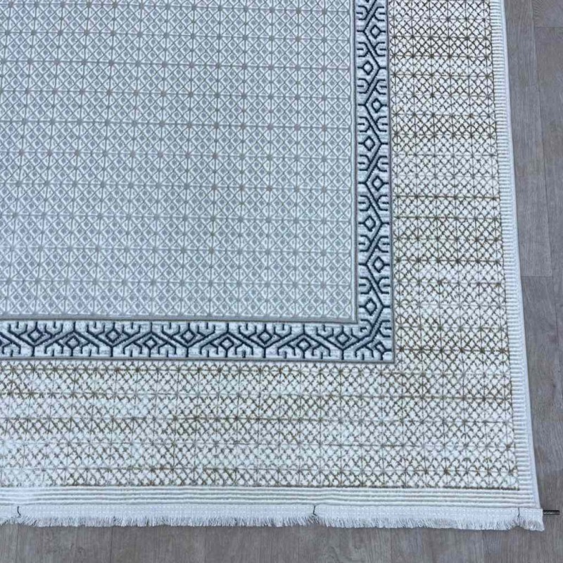 Turkish carpet Rana Turkish 1102A cream lead size 200*300