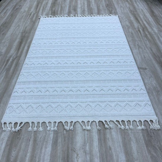 Turkish unique carpet OE601B white size 300*400