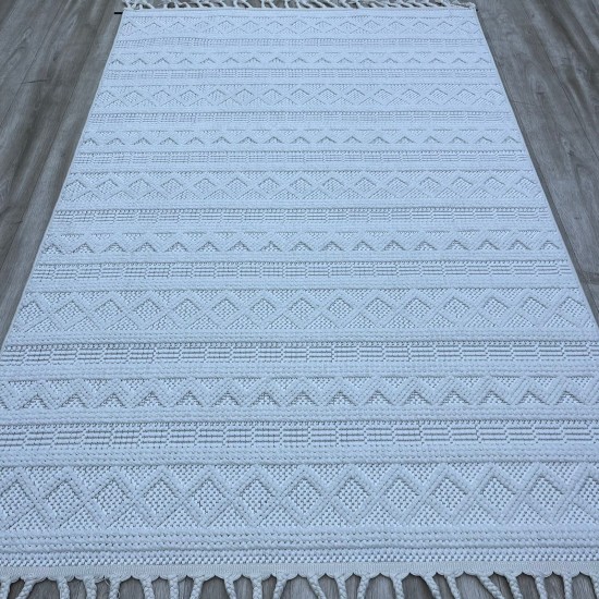 Turkish unique carpet OE601B white size 300*400