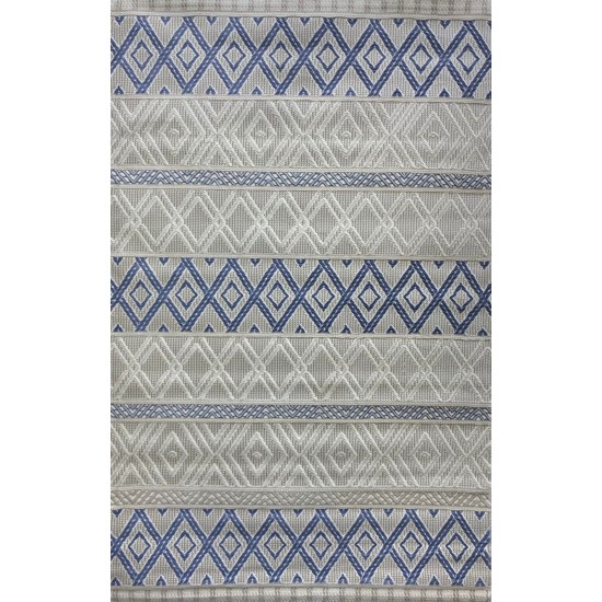 Bulgarian Rewa Carpet 8280 Cyan Size 300*400