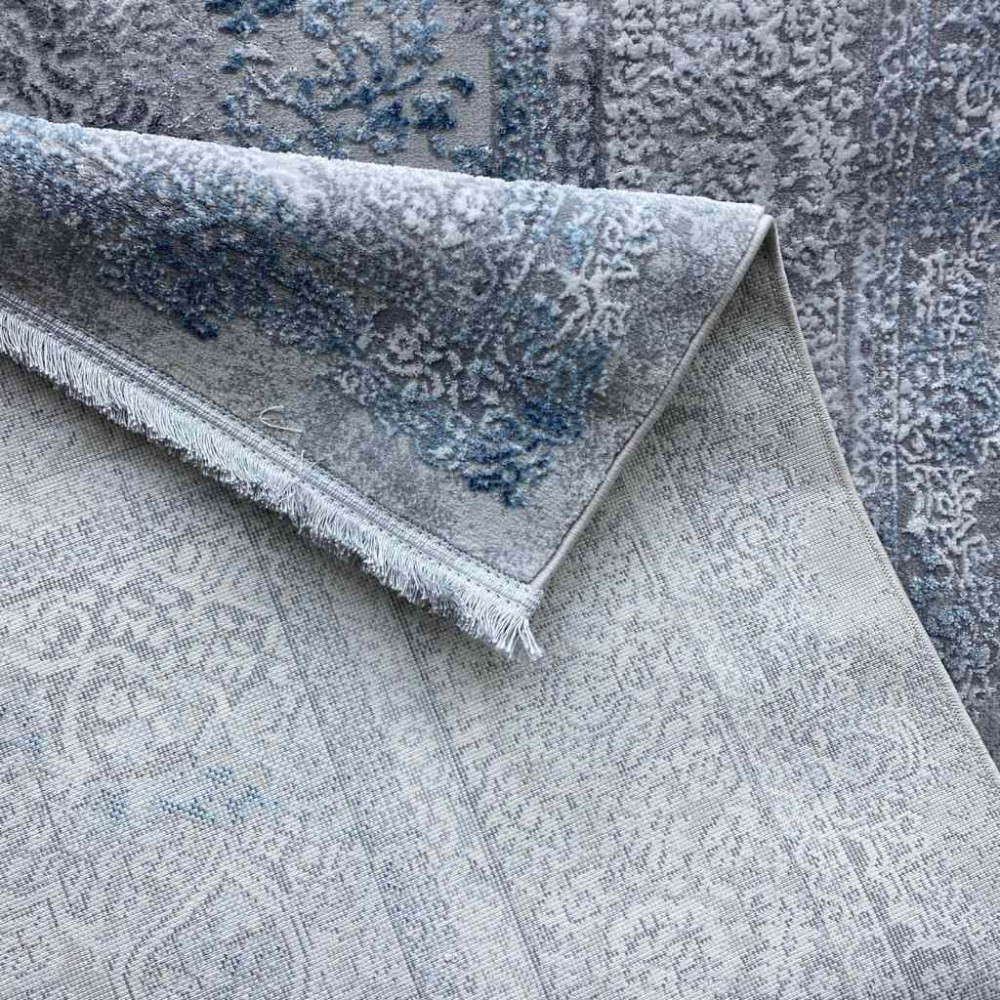 سجاد سوفيستيك 938 رصاصي ازرق 24054 مقاس 160*220