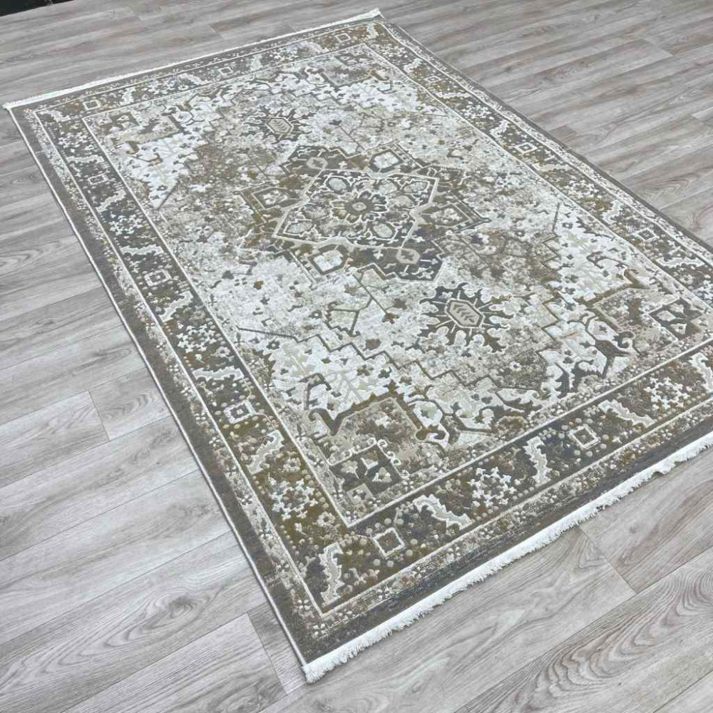 سجاد اناقة تركي H029CD بني بيج مقاس 50*80