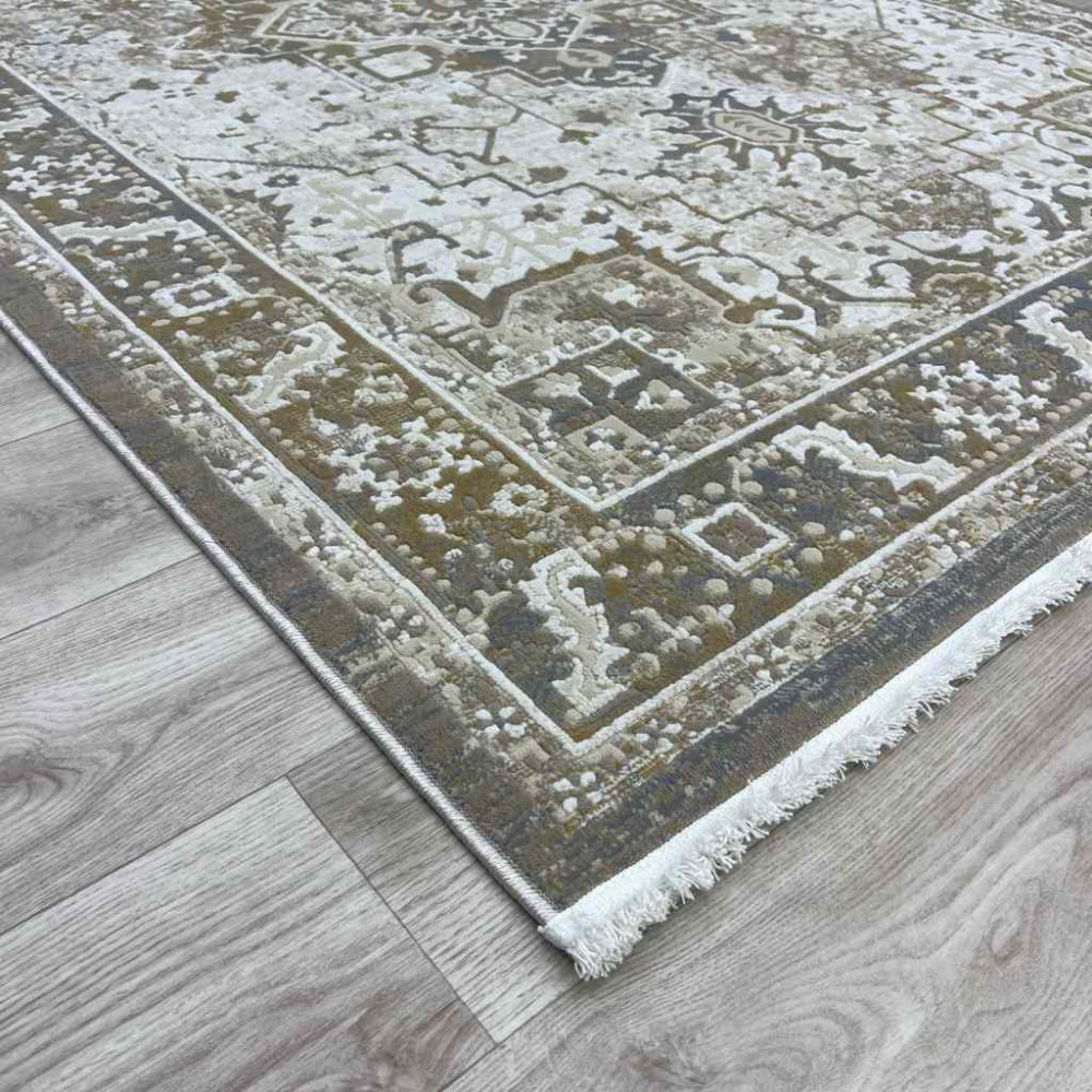 سجاد اناقة تركي H029CD بني بيج مقاس 50*80