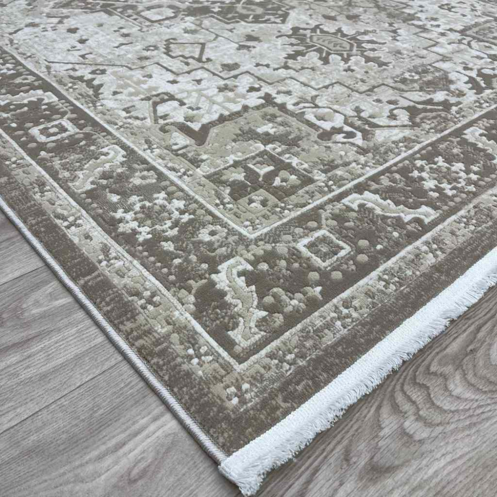 سجاد اناقة تركي H029CD بيج بيج مقاس 80*150