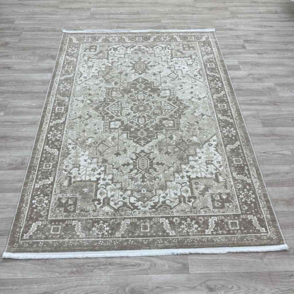 سجاد اناقة تركي H029CD بيج بيج مقاس 80*150