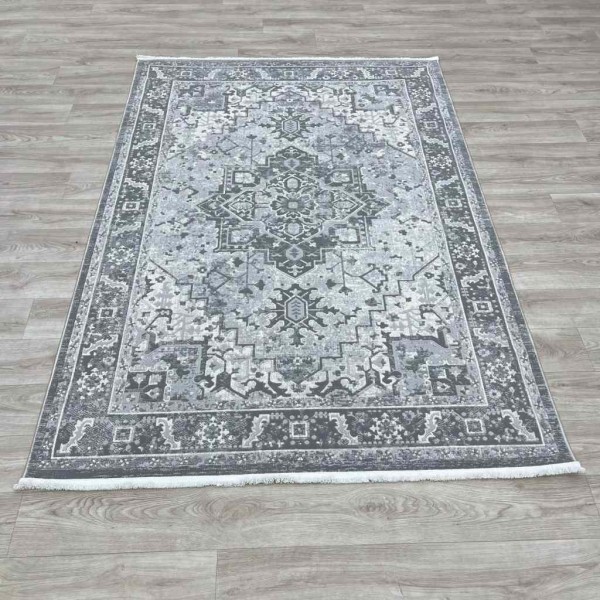 Turkish elegance rug H029CD gray beige size 100*200