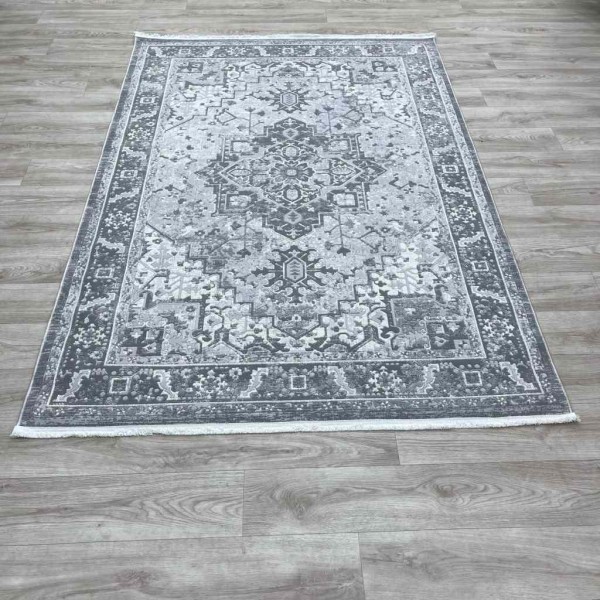 Turkish elegance rug H029CD gray beige size 100*200