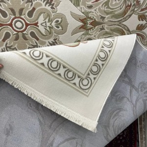 سجاد تركي اناقة نقش فرنسي SRC24A كريم اخضر مقاس  250*350