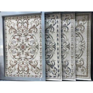 Turkish carpet elegance French Turkish engraving 384 cream size 100x200