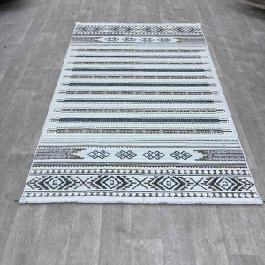 Turkish carpet Rana Turkish 1143A cream gray size 150*220