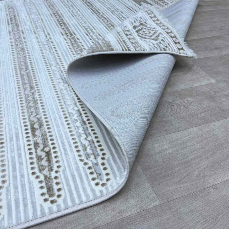 Turkish carpet Rana Turkish 1143A Cream brownsize 150*220