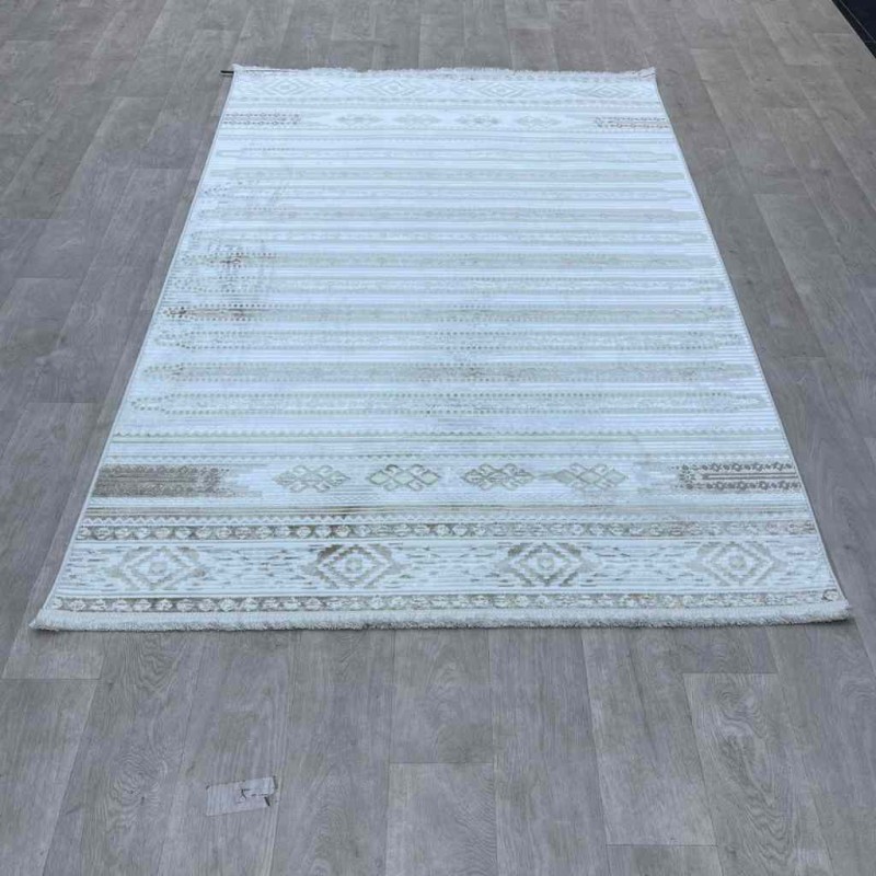 Turkish carpet Rana Turkish 1143A Cream brownsize 150*220