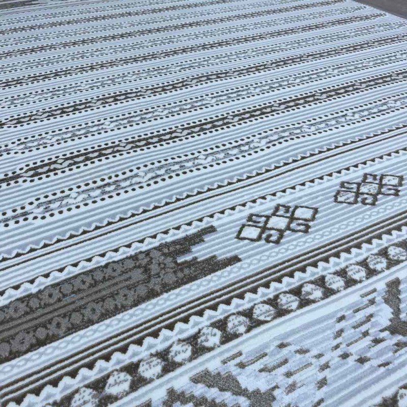 Turkish carpet Rana Turkish 1143A Cream brownsize 150*220