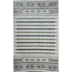 Turkish carpet Rana Turkish 1143A cream gray size 150*220