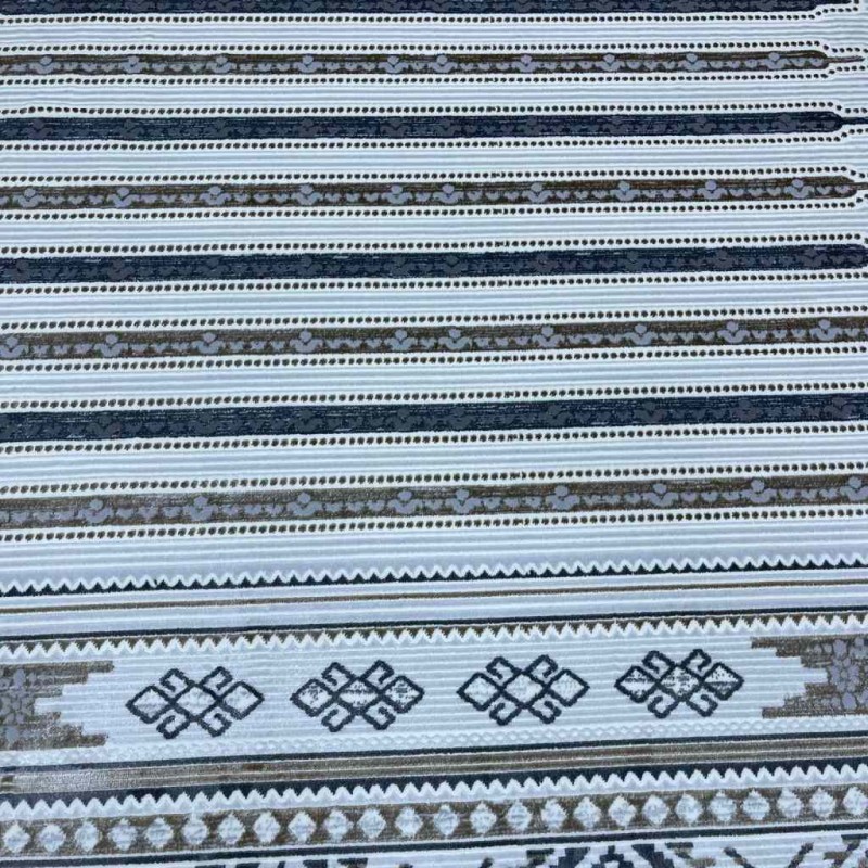 Turkish carpet Rana Turkish 1143A cream gray size 150*220